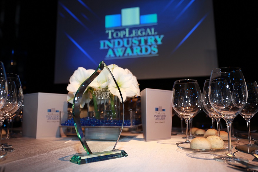 Chiomenti awarded at TopLegal Industry Awards 2019