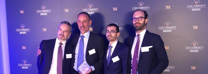 Legalcommunity Tax Awards 2019: Chiomenti wins the award “Firm of the year M&A”. 