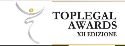 TopLegal Awards 2018: Chiomenti premiato con il Managing Partner Filippo Modulo ed i Partner Annalisa Reale e Giuseppe Andrea Giannantonio
