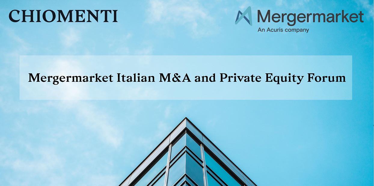 Mergermarket Italian M&A and Private Equity Forum -  24 October 2018, Milan