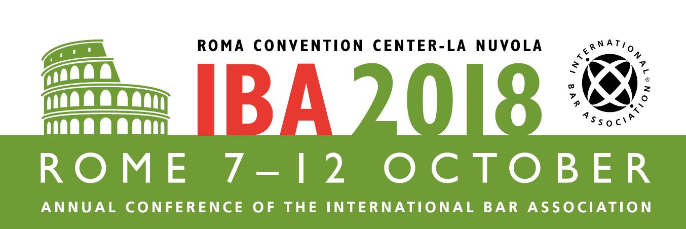 IBA Annual Conference 2018, 7-12 October, Rome