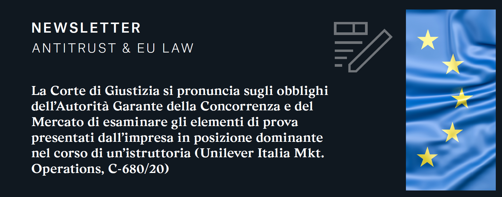 Newsletter | Antitrust & EU Law 19/01/2023