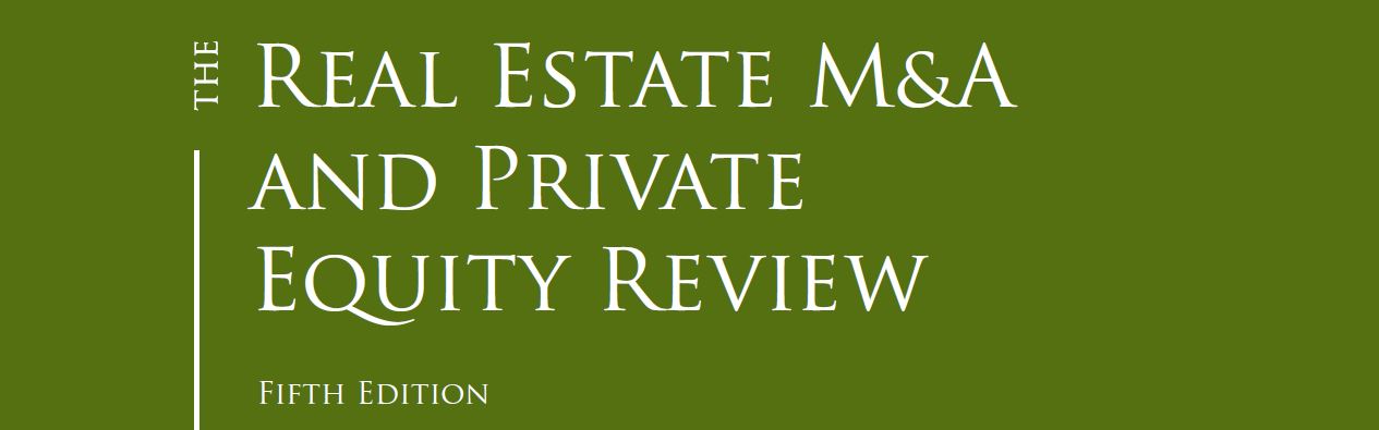 The Real Estate M&A and Private Equity Review: Italy Chapter by Chiomenti