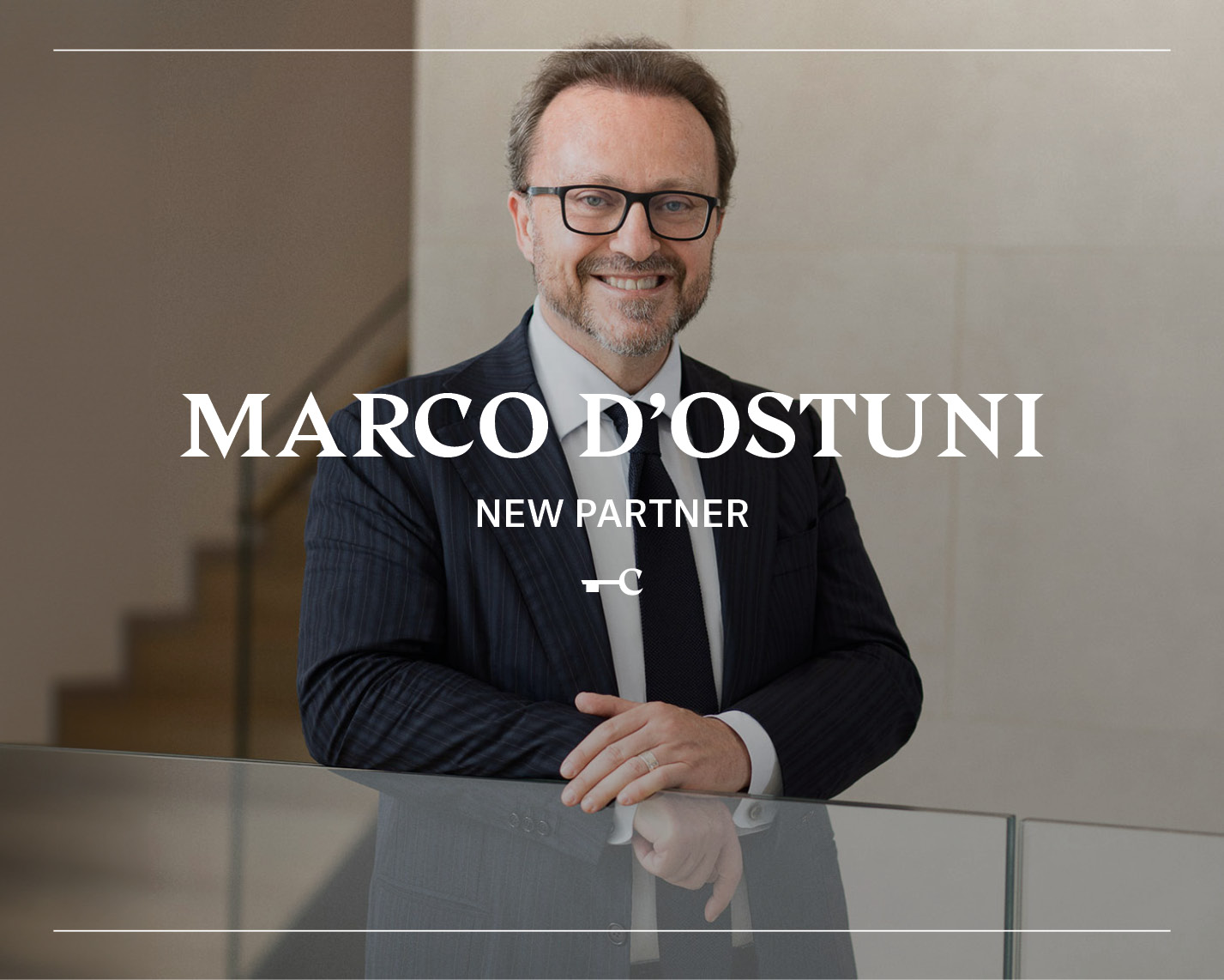 Marco D'Ostuni new Partner Chiomenti